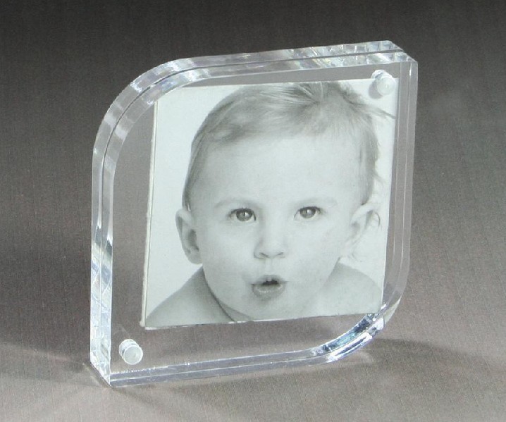 Acrylic photo frame