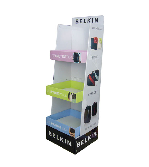 Cardboard Display Stand with trays