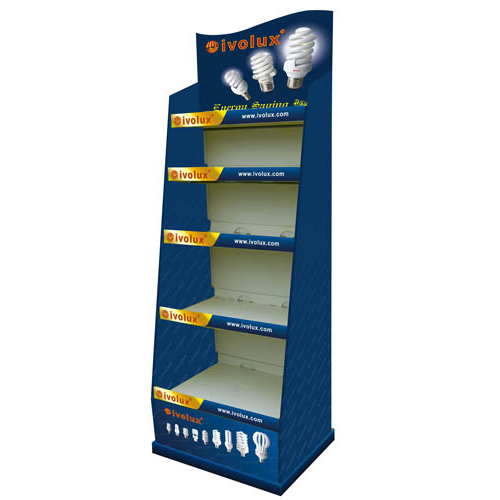 Shenzhen cardboard display for LED bulbs