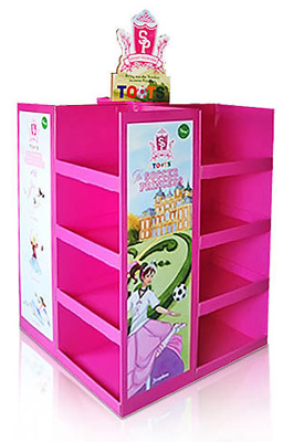 Store Advertising Cardboard Pallet Display Stands Distributors