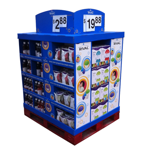 Customized Free Standing Cardboard Display Units Manufacturers