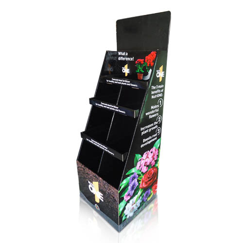Paper Floor Display Stand in Creative Design and Printing