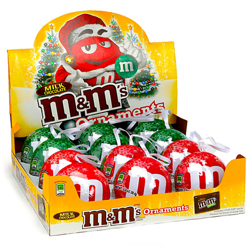 Cardboard Countertop Display Box for M&M Chocolates